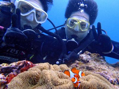 沖縄ダイビング☆3/27　珊瑚体験ダイビング　１０時半　えりな・りょうけん