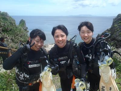 沖縄ダイビング☆5/14　青の洞窟体験ダイビング　１０時　しおん・りょうけん