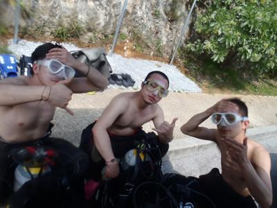 沖縄ダイビング☆5/2　青の洞窟体験ダイビング　14時　たく