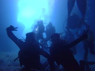 沖縄ダイビング☆8/14　青の洞窟体験ダイビング　１０時半　つばさ
