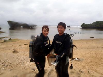沖縄ダイビング☆9/7　サンゴ体験ダイビング　１０：００　りょうけん