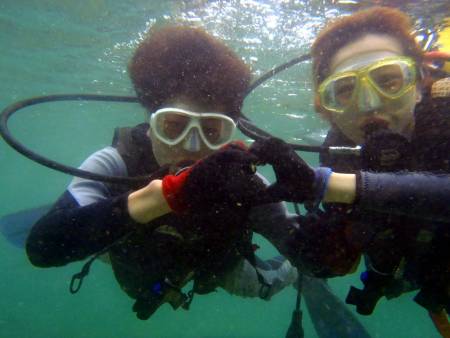 沖縄ダイビング☆9/14　サンゴのお花畑体験ダイビング　１５：３０　りょうけん