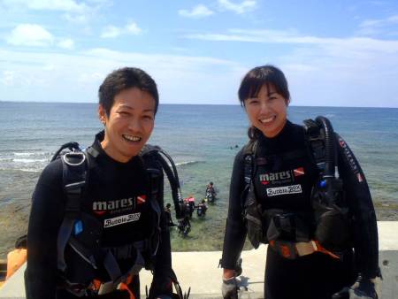 沖縄ダイビング☆9/14　サンゴのお花畑体験ダイビング　１１：００　しおん